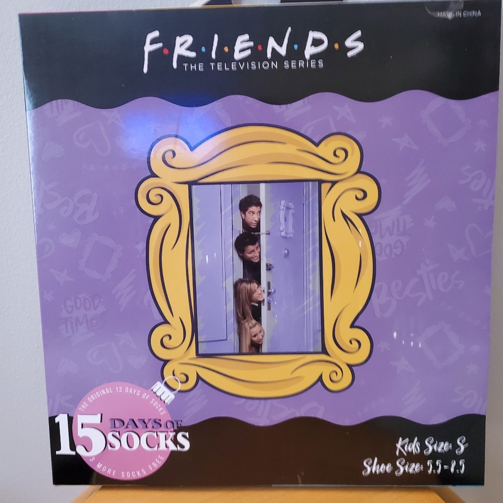 Friends 15 days of socks